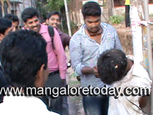 Mangalore Today Latest Main News Of Mangalore Udupi Page Kundapur Mentally Ill Man Thrashed